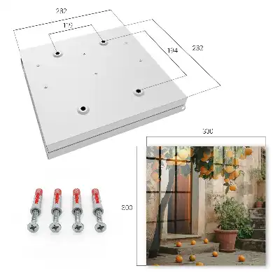 Designová skříňka na klíče Teplé patio
