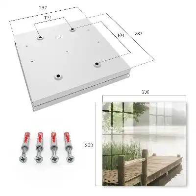 Designová skříňka na klíče Jezero klid