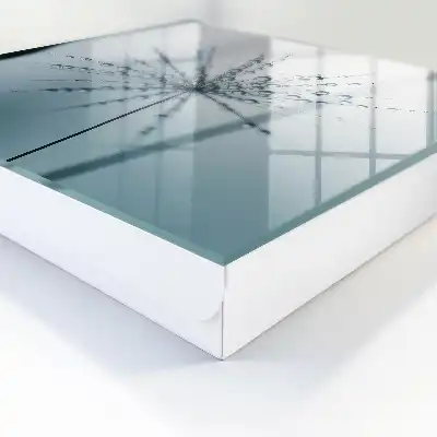 Designová skříňka na klíče Pampeliška a kapky vody