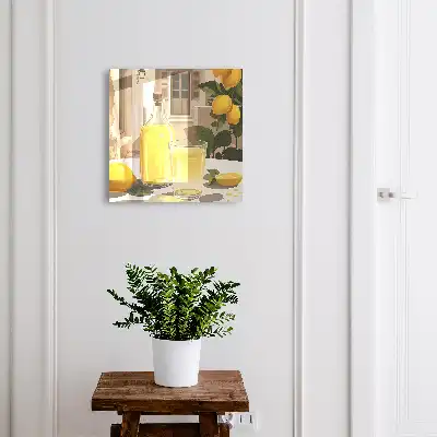 Designová skříňka na klíče Citronová hostina