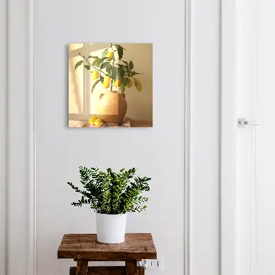 Krabička na klíče Citrony ve džbánu