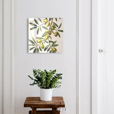 Designová skříňka na klíče Olivy na větvi