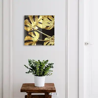 Krabička na klíče Monstera listy