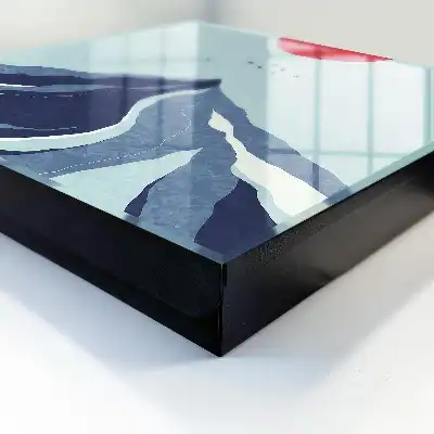 Designová skříňka na klíče Hory modré