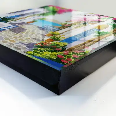Designová skříňka na klíče Středomořská krása