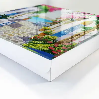 Designová skříňka na klíče Středomořská krása