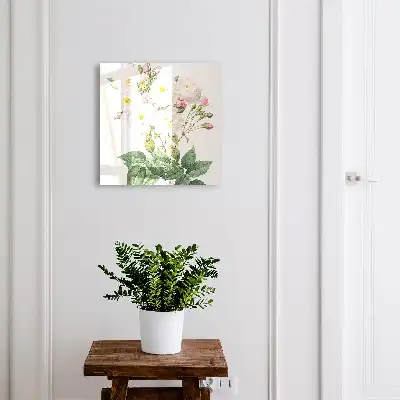Designová skříňka na klíče Květinový půvab