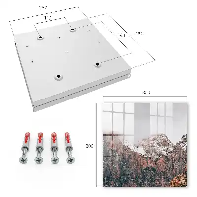 Designová skříňka na klíče Horský klid