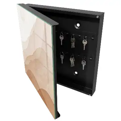 Designová skříňka na klíče Béžové krajiny