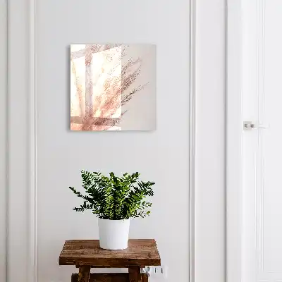 Designová skříňka na klíče Pastelová tráva v boho stylu