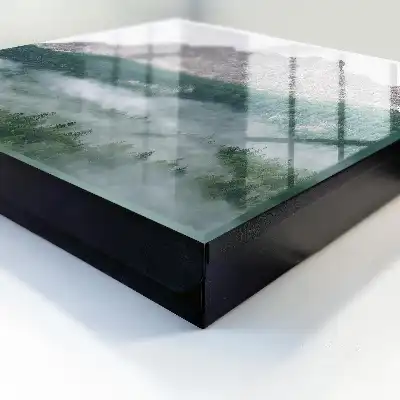 Designová skříňka na klíče Horská panoráma