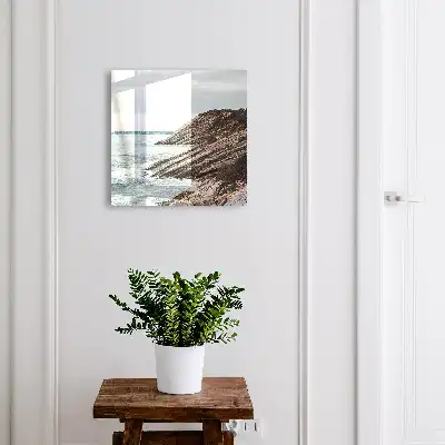 Designová skříňka na klíče Pobřežní krajina