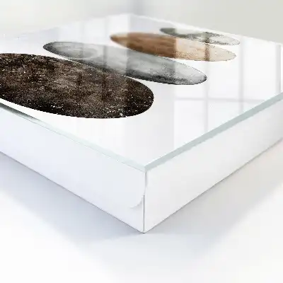 Designová skříňka na klíče Sada kamenů