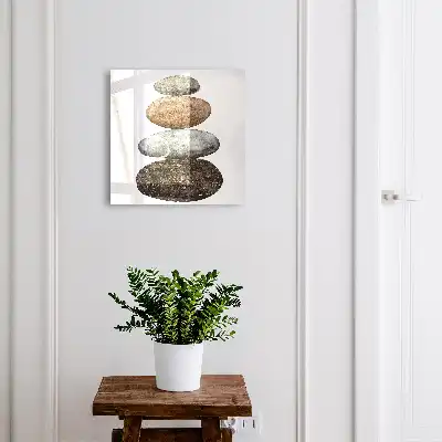 Designová skříňka na klíče Sada kamenů