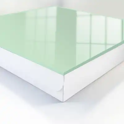 Designová skříňka na klíče Mátově zelená
