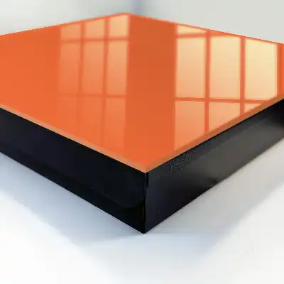 Designová skříňka na klíče Silná oranžová
