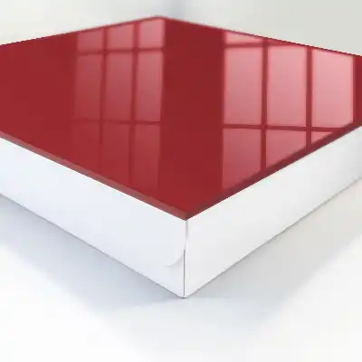 Skříňka na klíče Burgundská barva