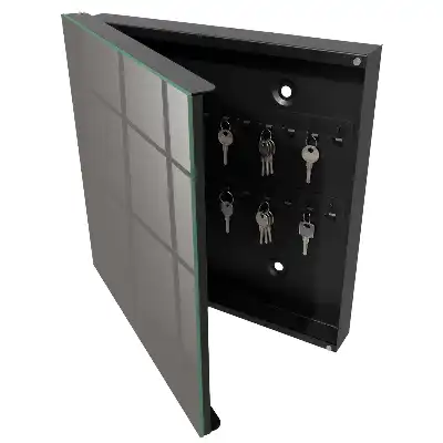 Designová skříňka na klíče Světlehnědá