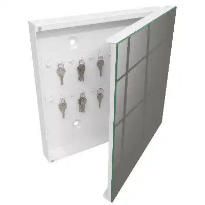 Designová skříňka na klíče Světlehnědá