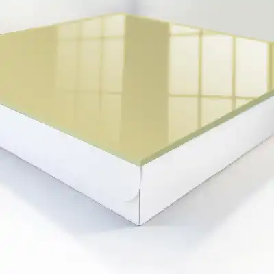 Designová skříňka na klíče Pastelová žluť