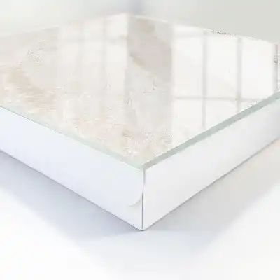 Designová skříňka na klíče Neutrální mramor