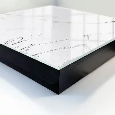 Designová skříňka na klíče Elegantní mramor