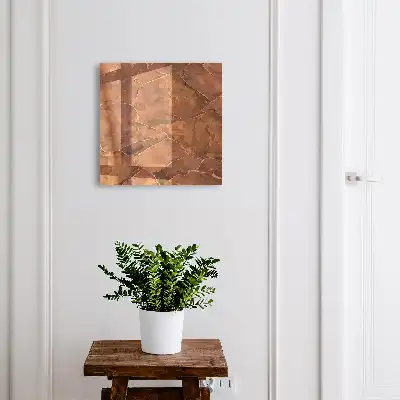 Designová skříňka na klíče Kamenná textura