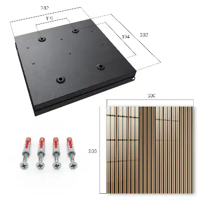 Skříňka na klíče Minimalistické pruhy