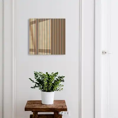 Skříňka na klíče Minimalistické pruhy