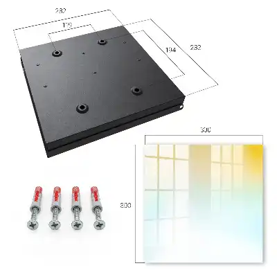Designová skříňka na klíče Jemnost barev
