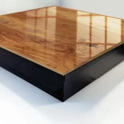 Designová skříňka na klíče Dřevěná textura
