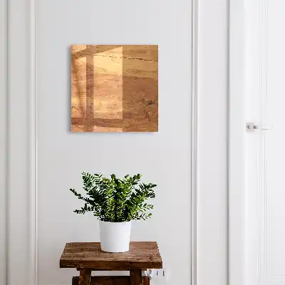 Designová skříňka na klíče Dřevěná textura