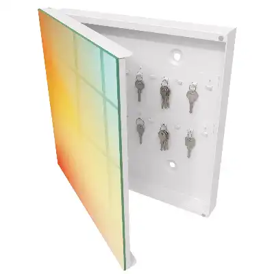 Krabička na klíče Barevný gradient