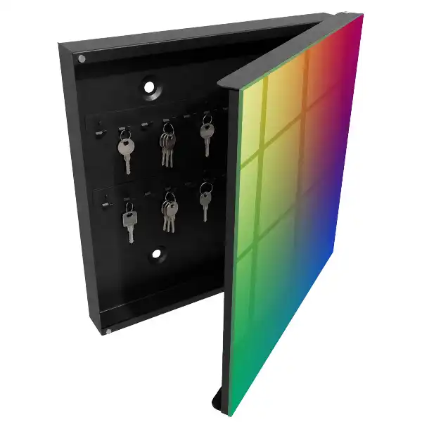 Skříňka na klíče Barevný gradient
