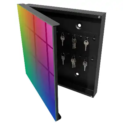 Skříňka na klíče Barevný gradient