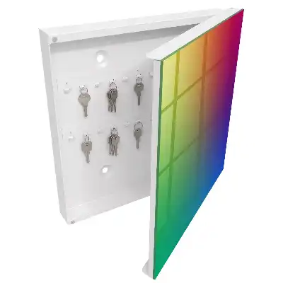Skříňka na klíče Barevný gradient