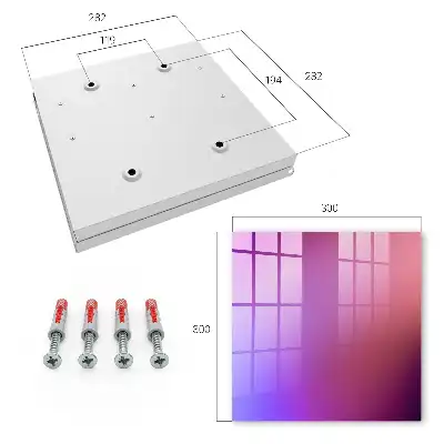 Skříňka na klíče Barevný gradient
