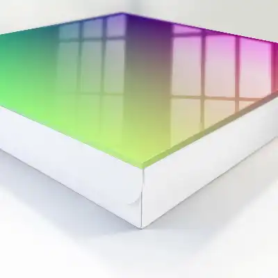 Designová skříňka na klíče Barevný gradient