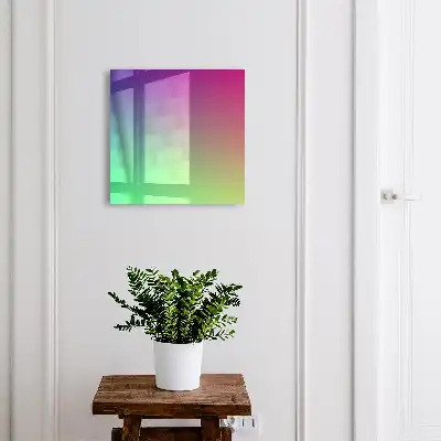 Designová skříňka na klíče Barevný gradient