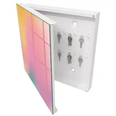 Skříňka na klíče Barevný gradient