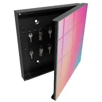 Krabička na klíče Pastelový gradient