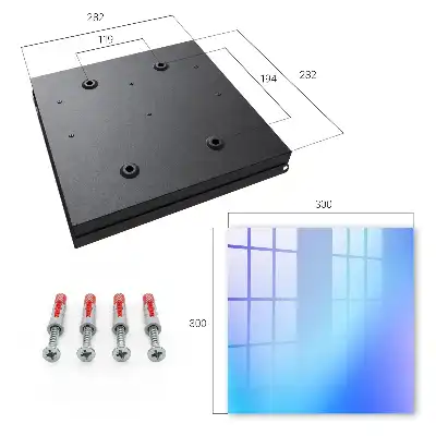 Designová skříňka na klíče Klidný gradient