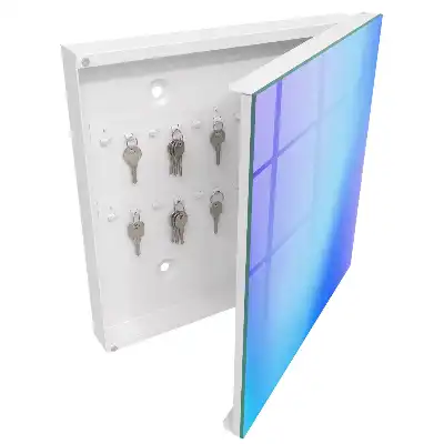 Designová skříňka na klíče Klidný gradient