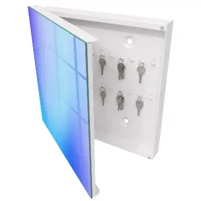Designová skříňka na klíče Klidný gradient