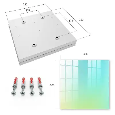 Designová skříňka na klíče Letní svěžest