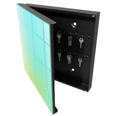 Designová skříňka na klíče v dekoru letní svěžest
