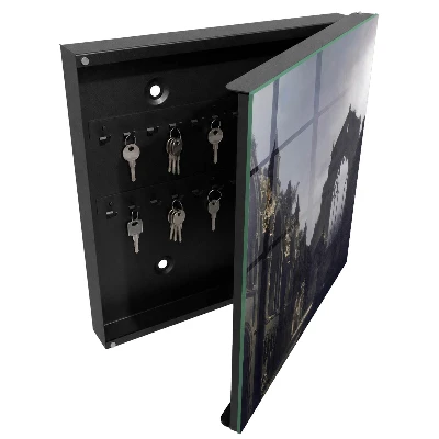 Krabička na klíče v designu tajemných ruin