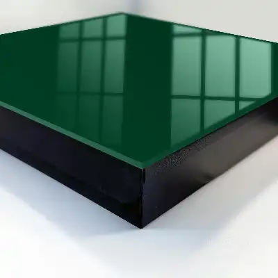 Designová skříňka na klíče Lahvově zelená