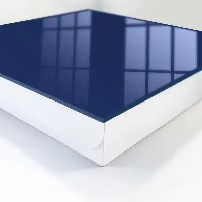 Designová skříňka na klíče Živá tmavě modrá
