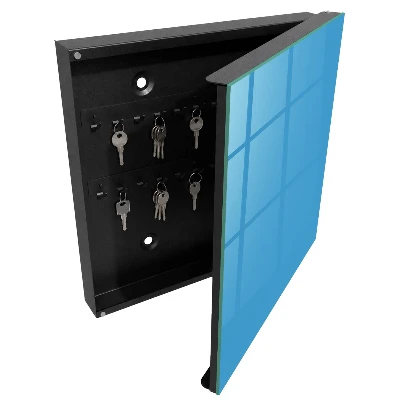 Krabička na klíče v designu modř vody